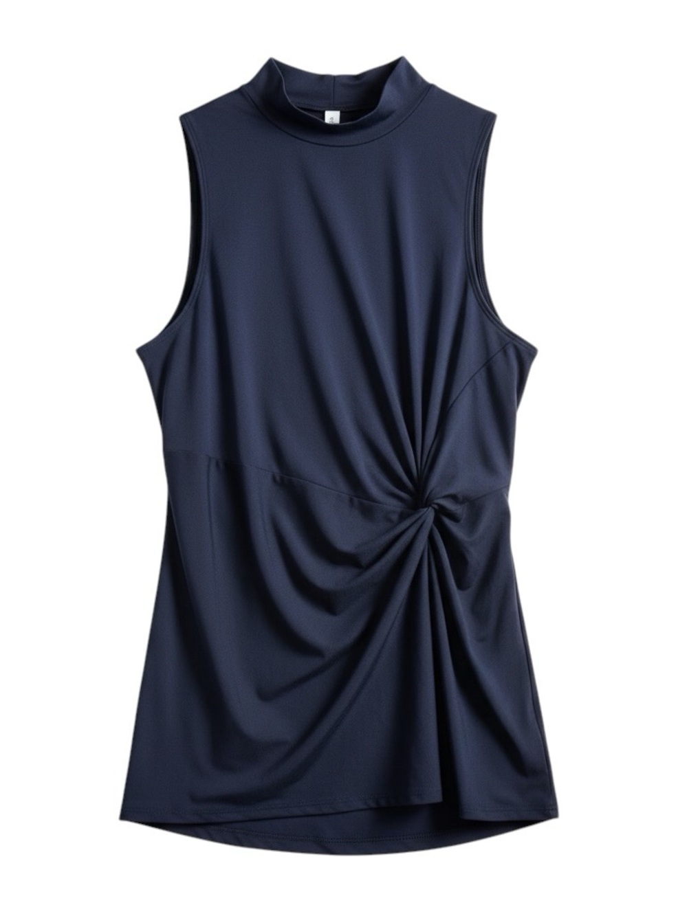 Spanx Butter Twist Waist Top Timeless Navy NWOT Size Medium